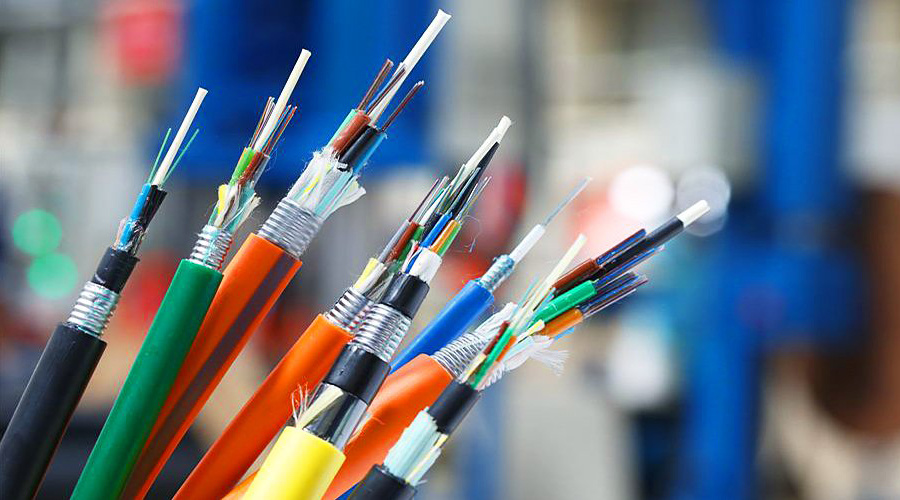 What material is mainly used for indoor optical cable